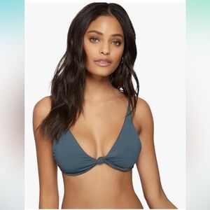 O'NEILL Womens Swim Saltwater Solids Pismo Bralette BIKINI TOP ONLY